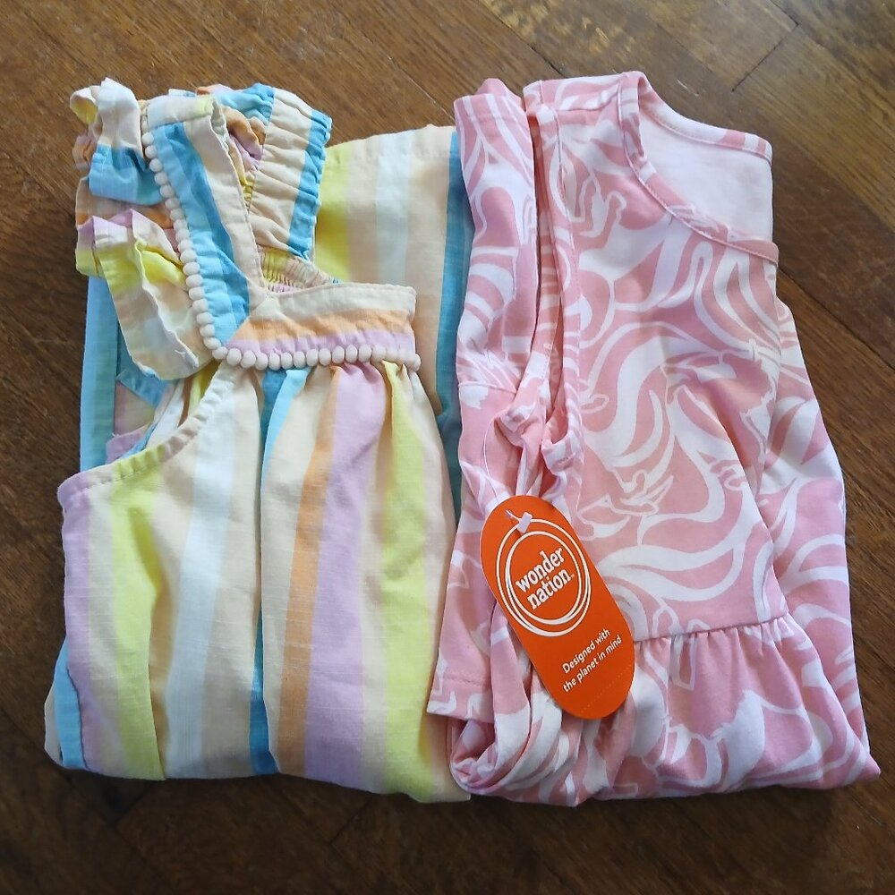 Sleeveless Romper and Dress